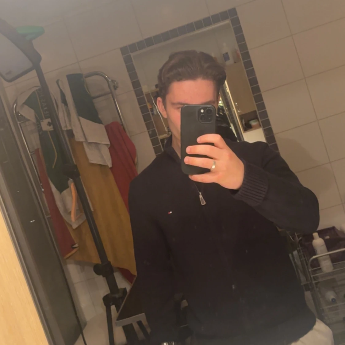 Svart helzip från Tommy Hilfiger - 1