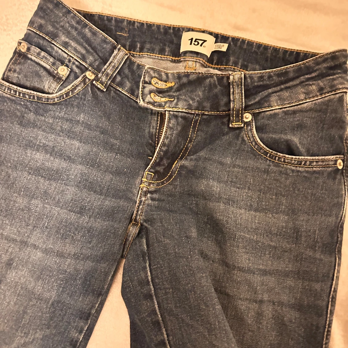 Blå bootcut jeans från lager 157 - 2