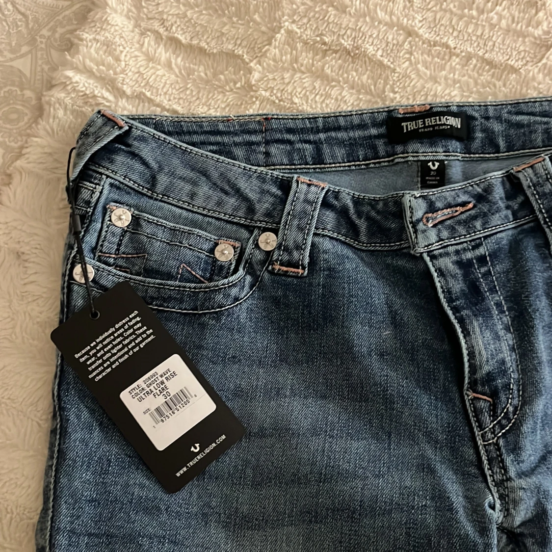 True Religion bootcut jeans blå - 1