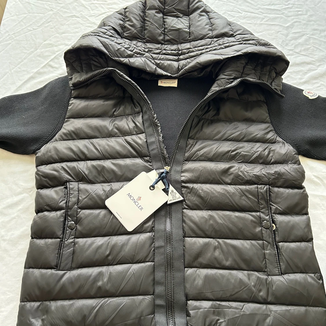 Svart Moncler cardigan 