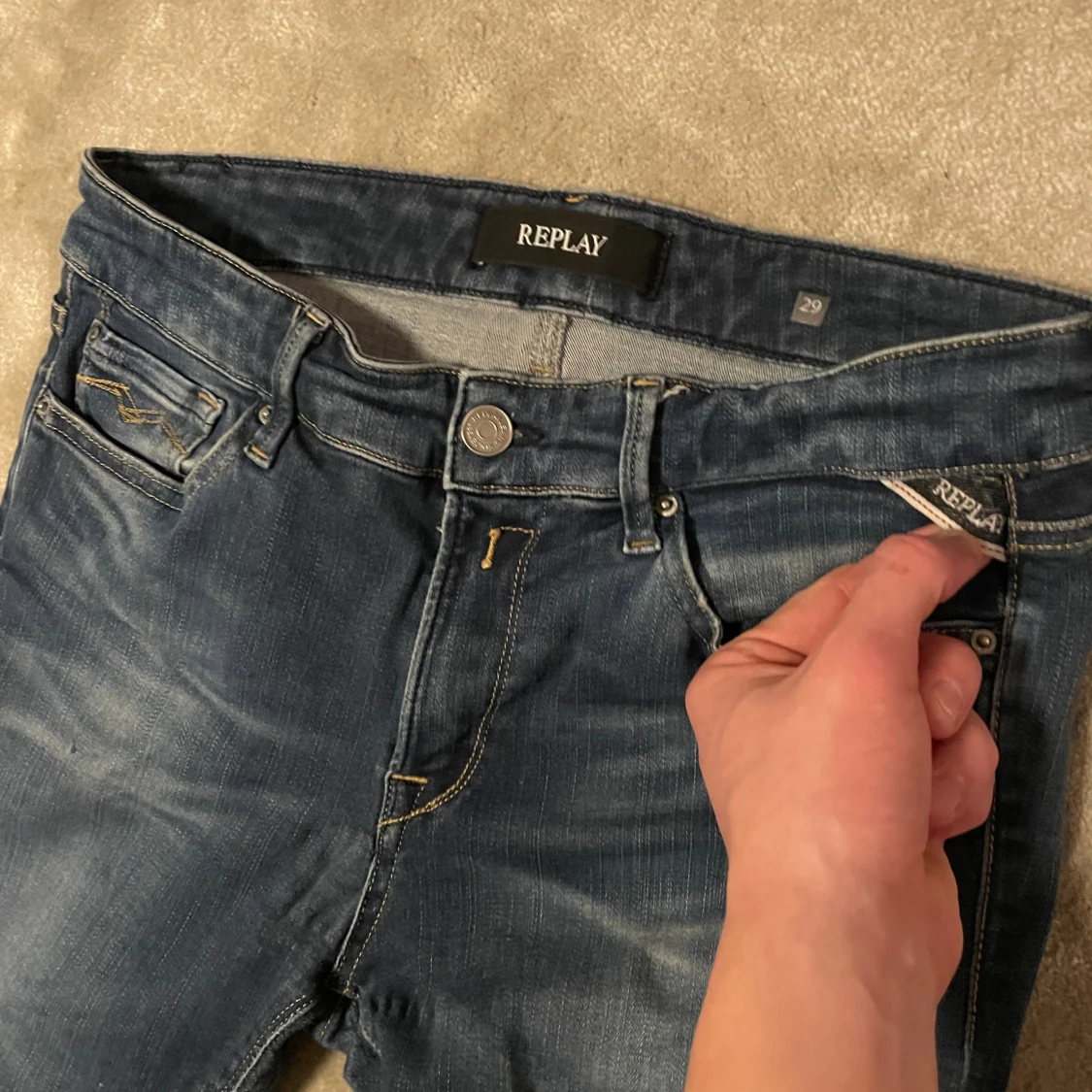 Navy blue replay  - 1