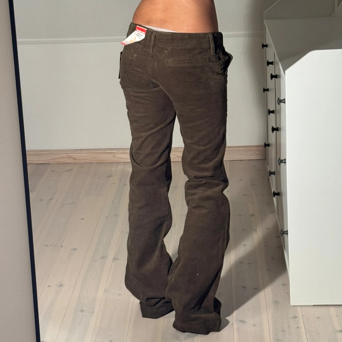 Brun/gröna Manchester Jeans  - 1