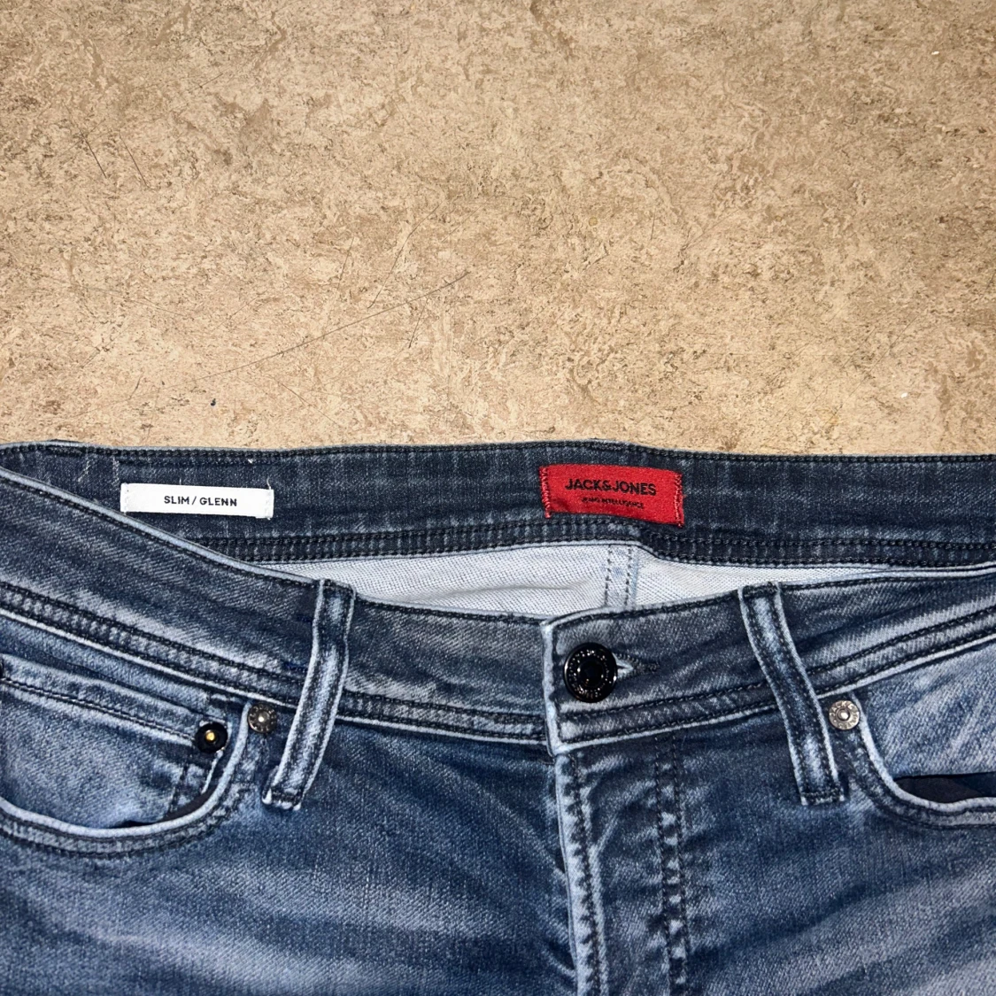 Jack & Jones Slim Glenn jeans blå 32/30 - 1