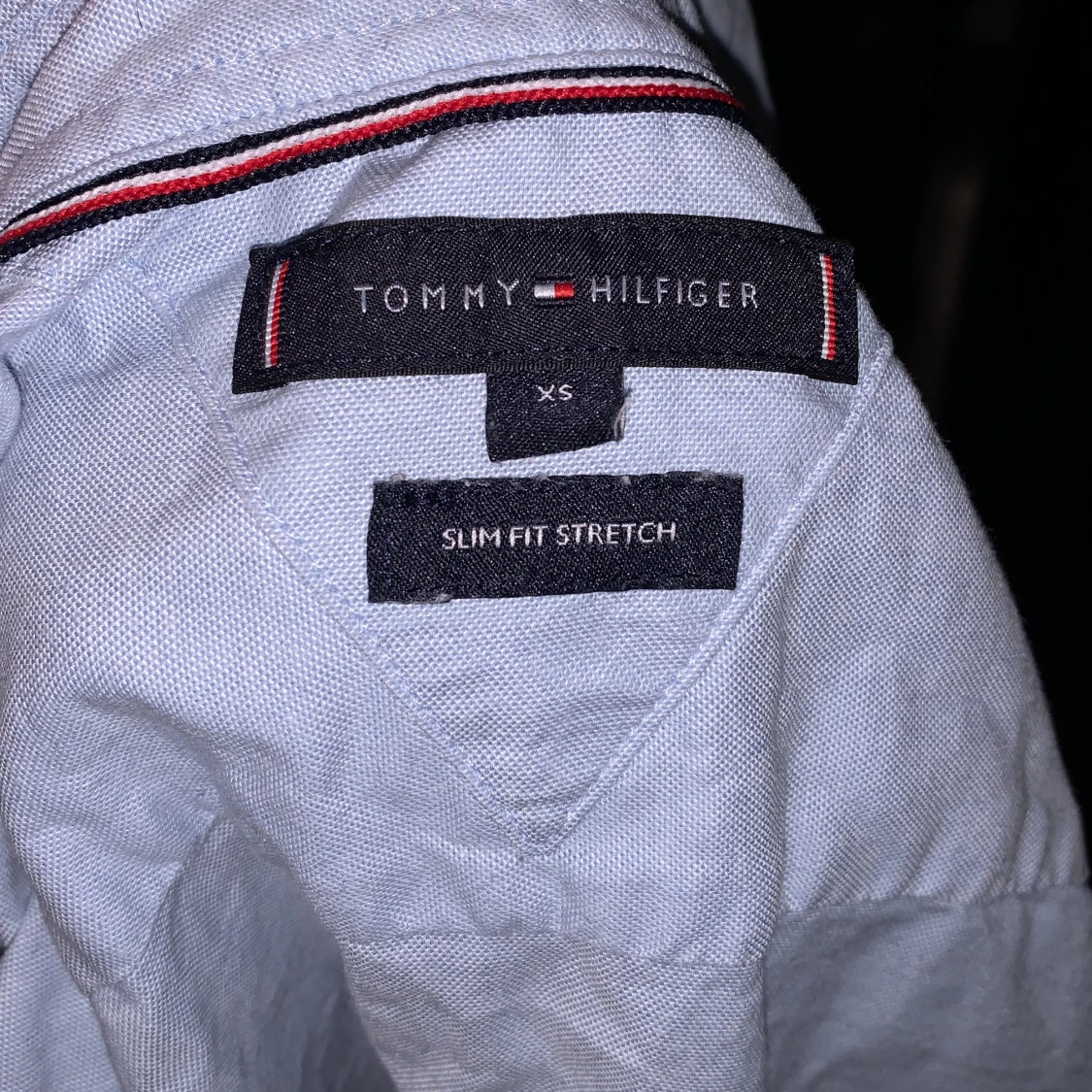 Ljusblå Tommy hilfiger skjorta - 2
