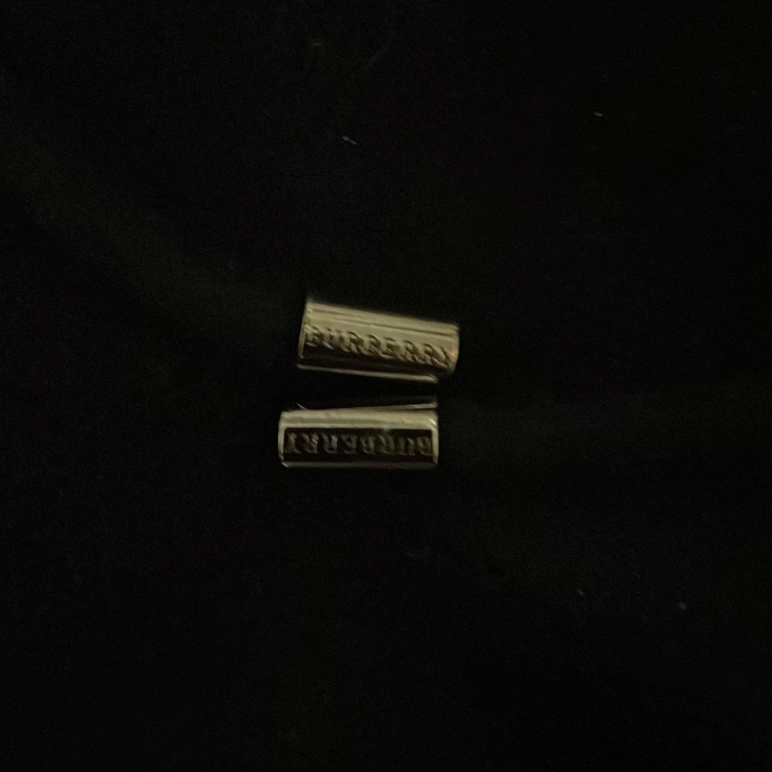 Svart rutig hoodiejacka Burberry - 3