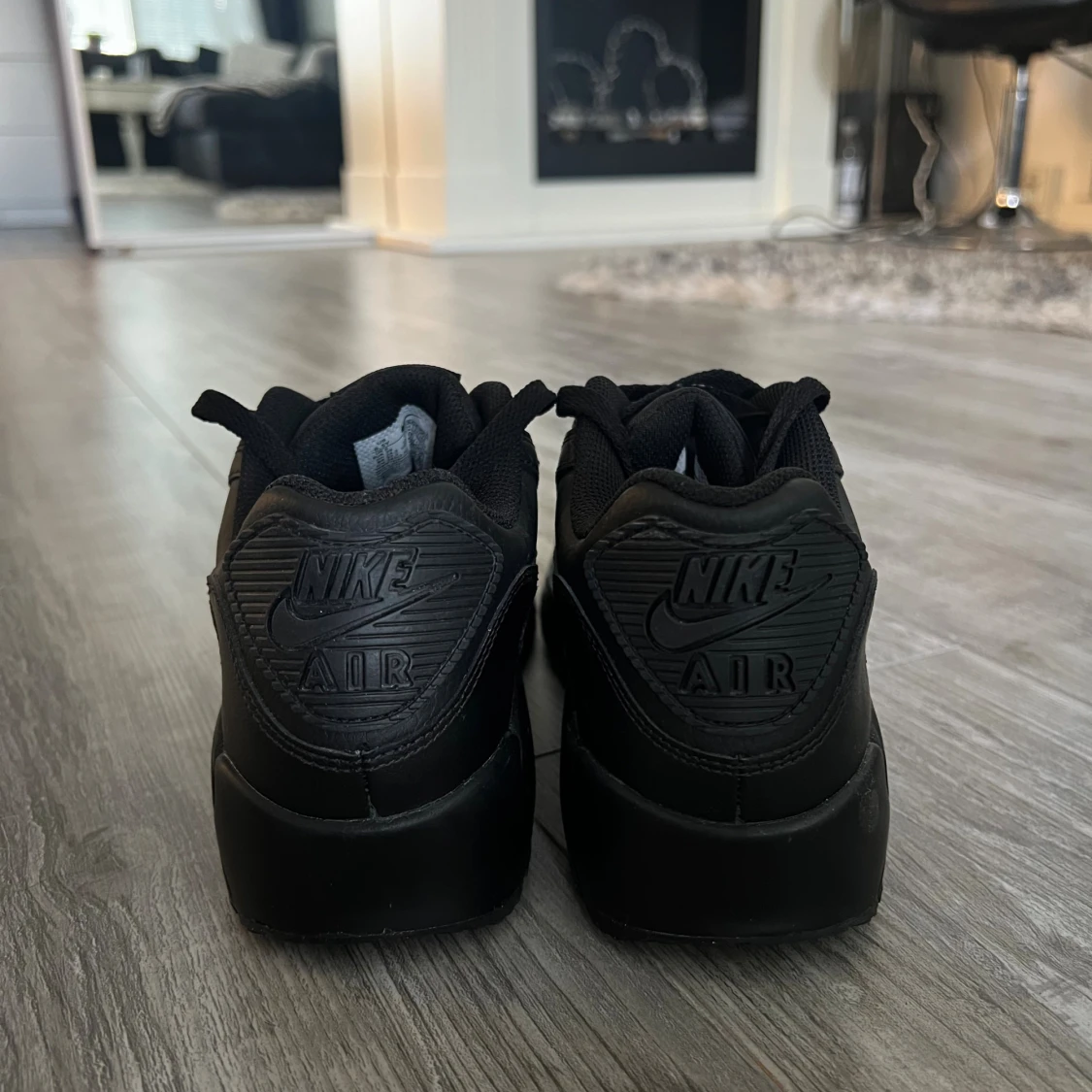 Nike Air Max 90 helsvarta sneakers - 2