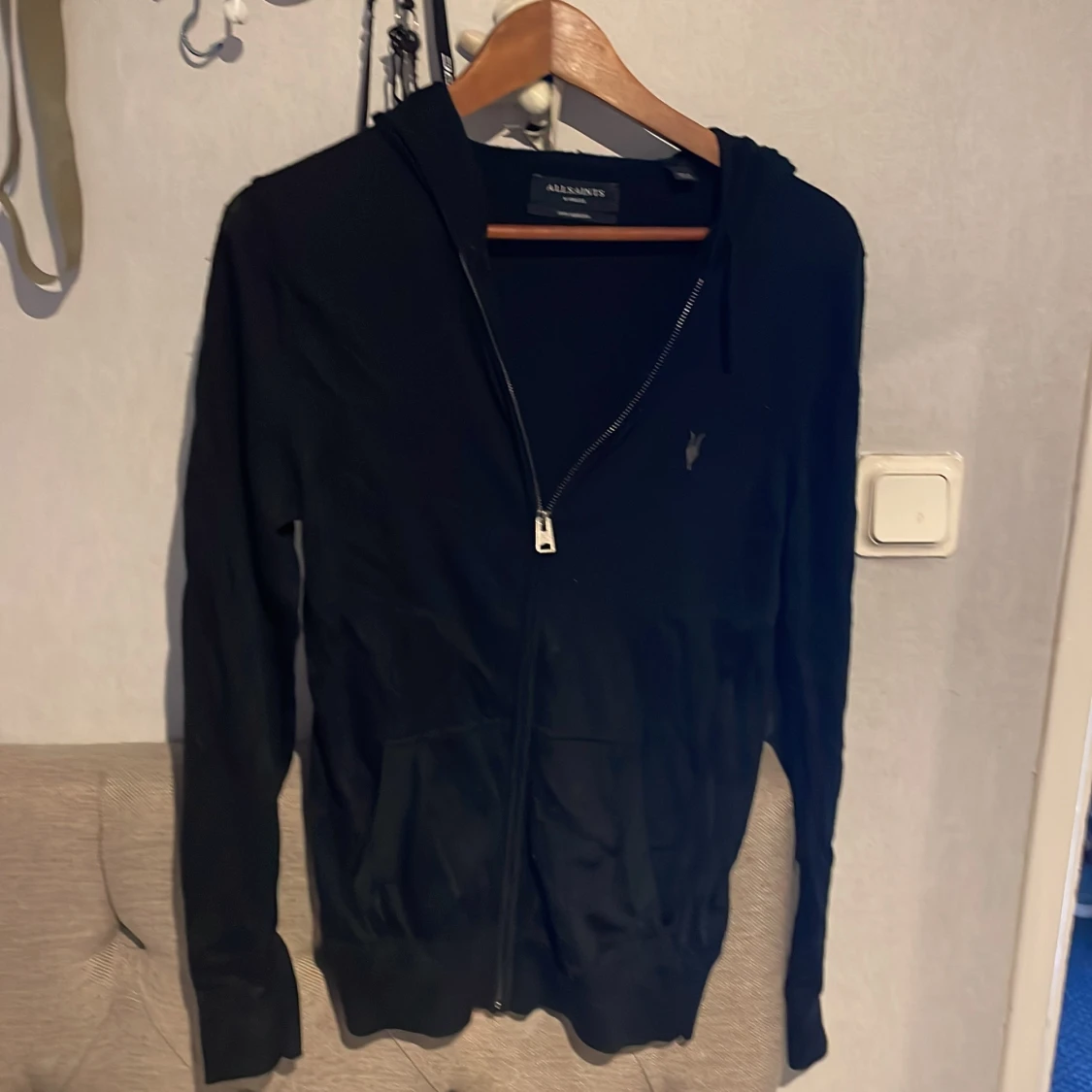 Merinoull zip från AllSaints