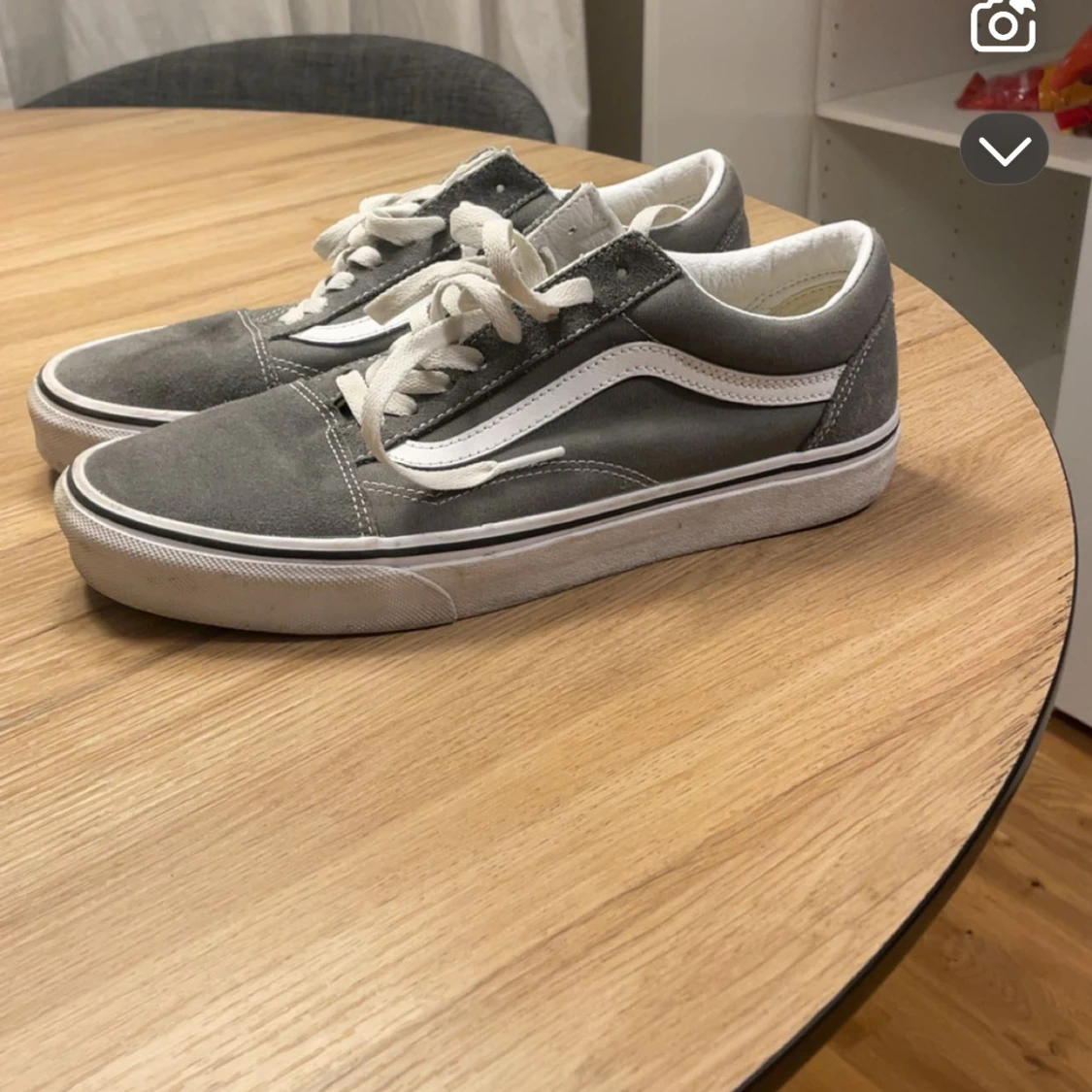 Gråa Vans Old Skool sneakers
