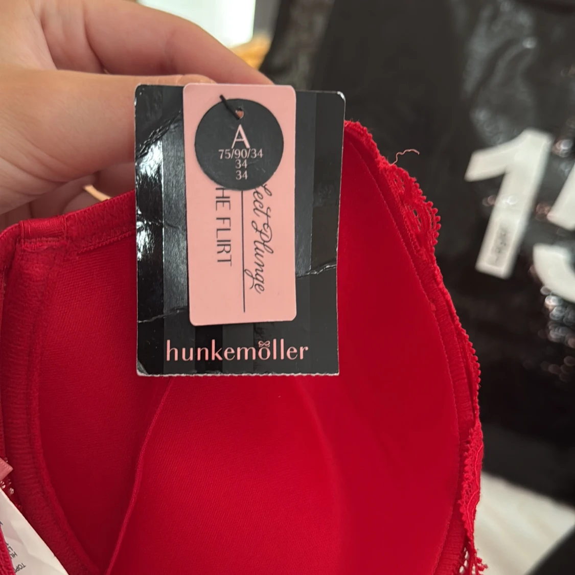 Röd push-up bygel-bh hunkemöller - 2