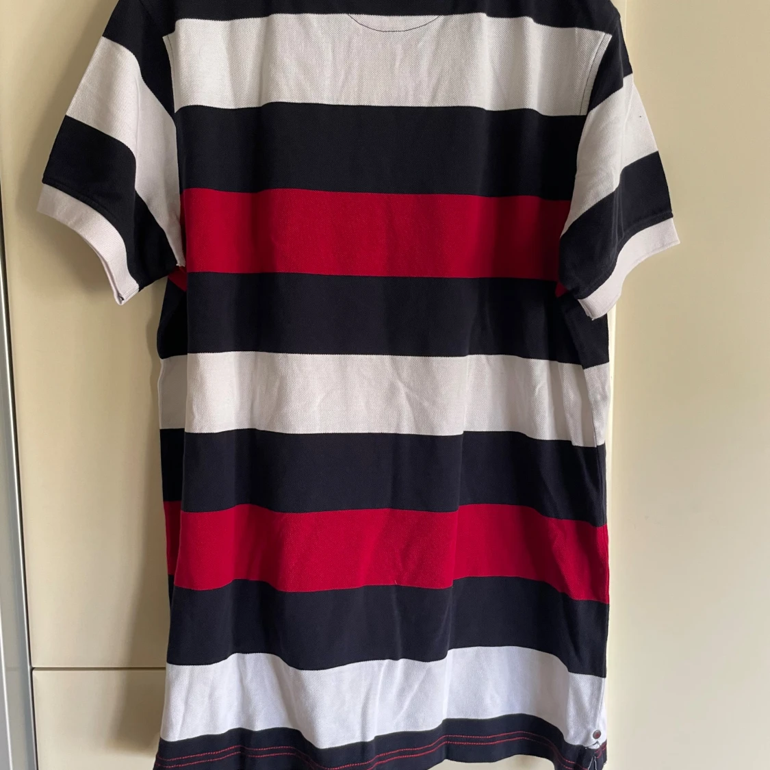 Salming pikétröja randig stl L - 1