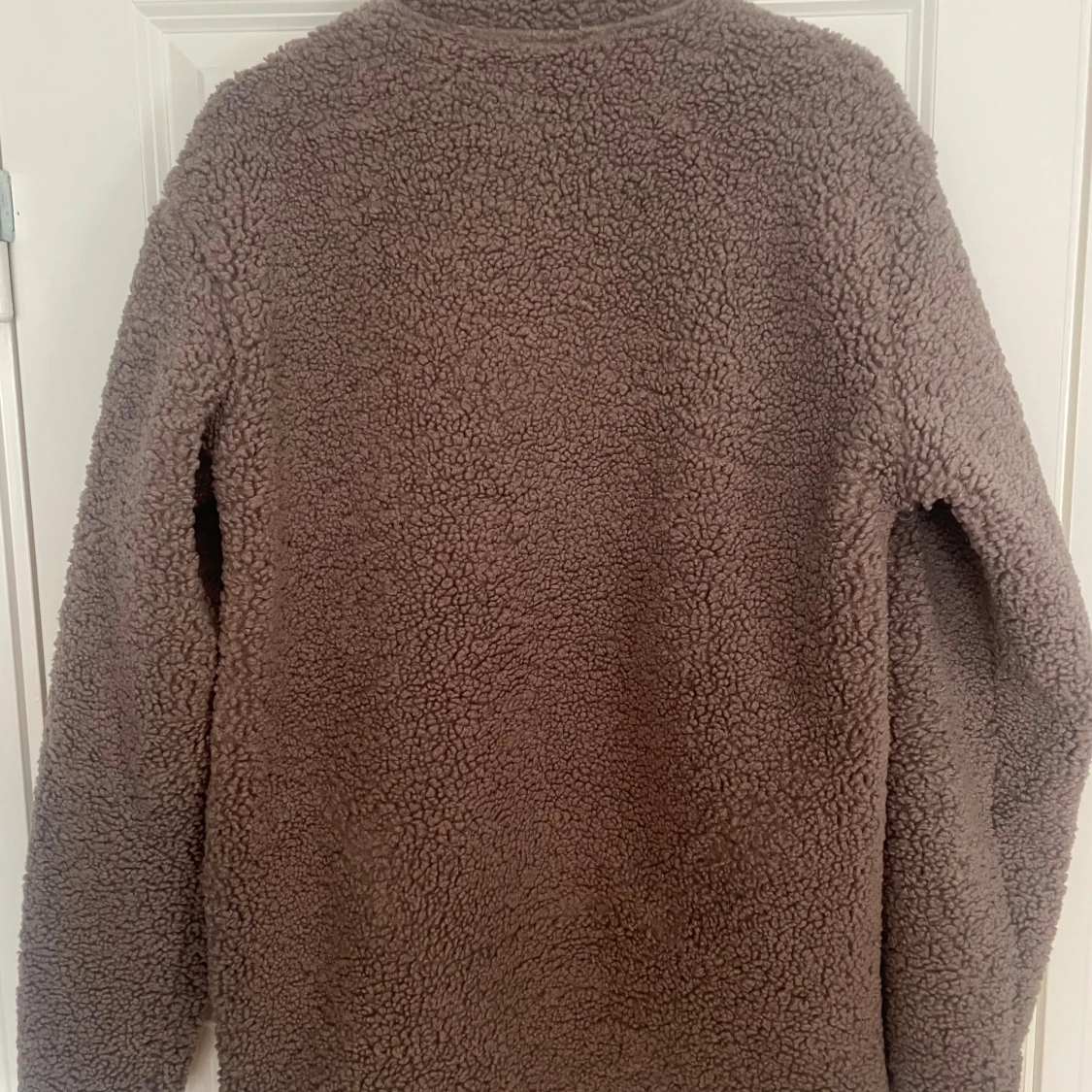 Brun teddyjacka med dragkedja från Snoot  - 1