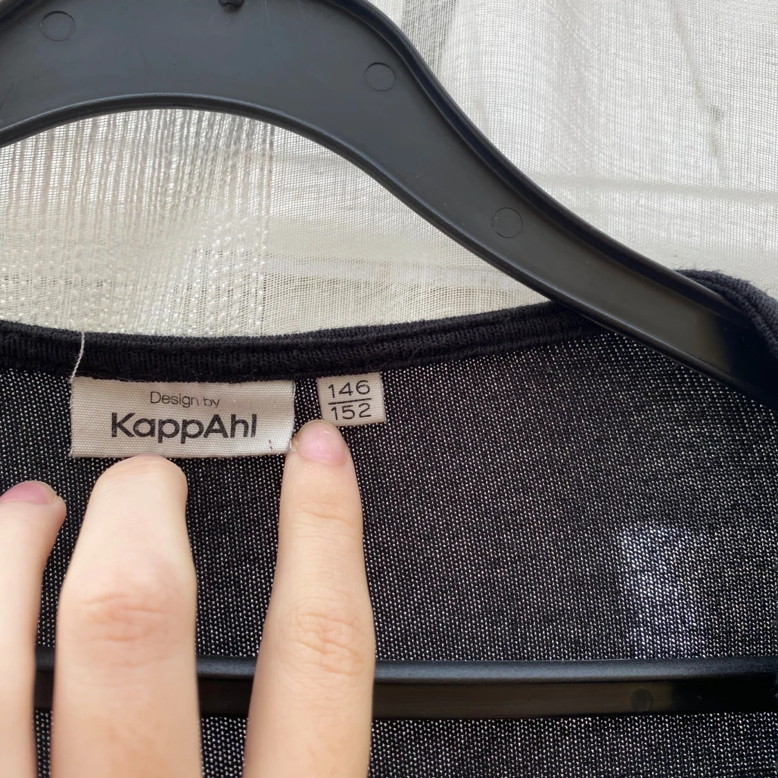 Svart kofta från KappAhl - 1