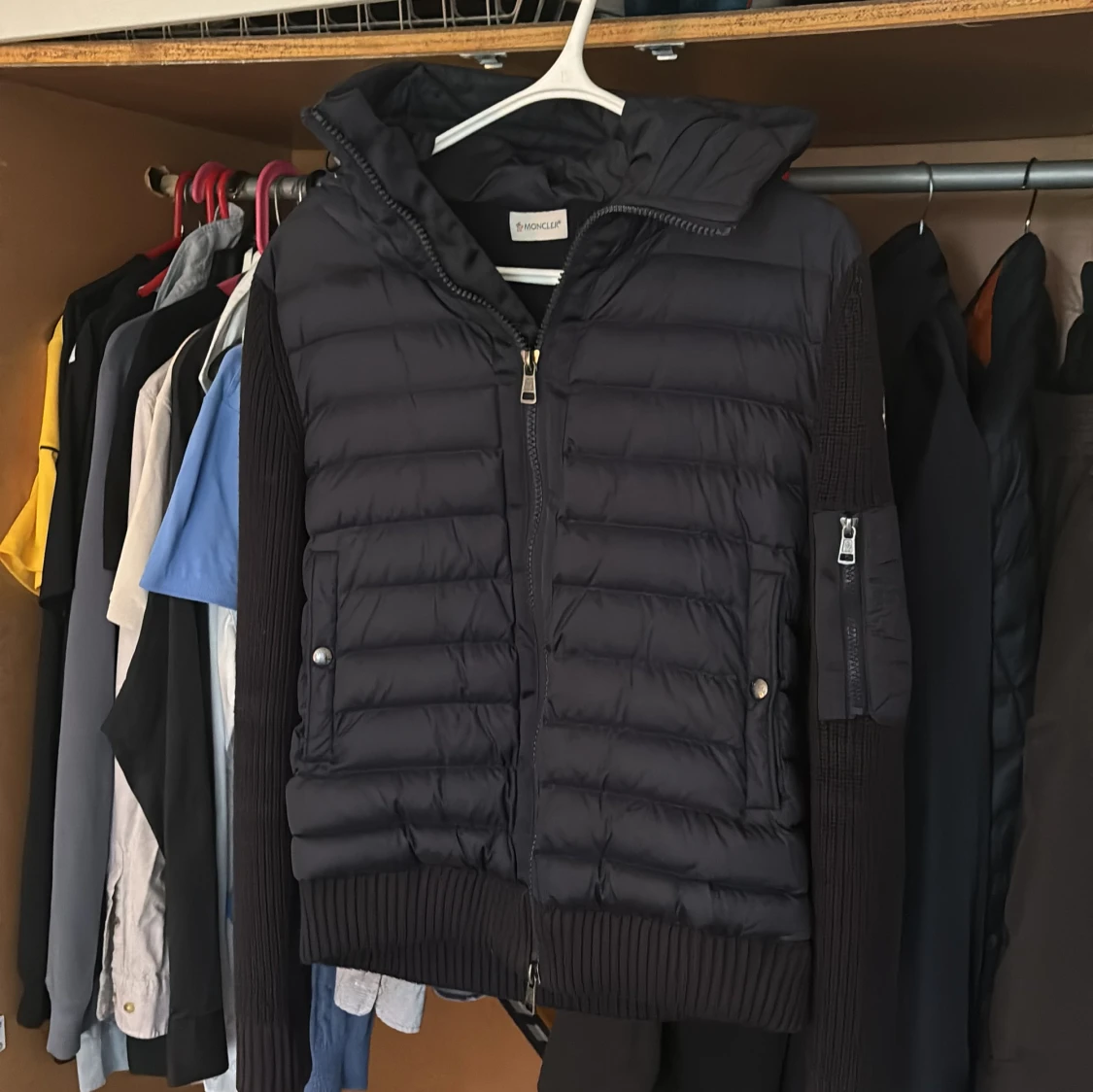 Moncler hooded cardigan