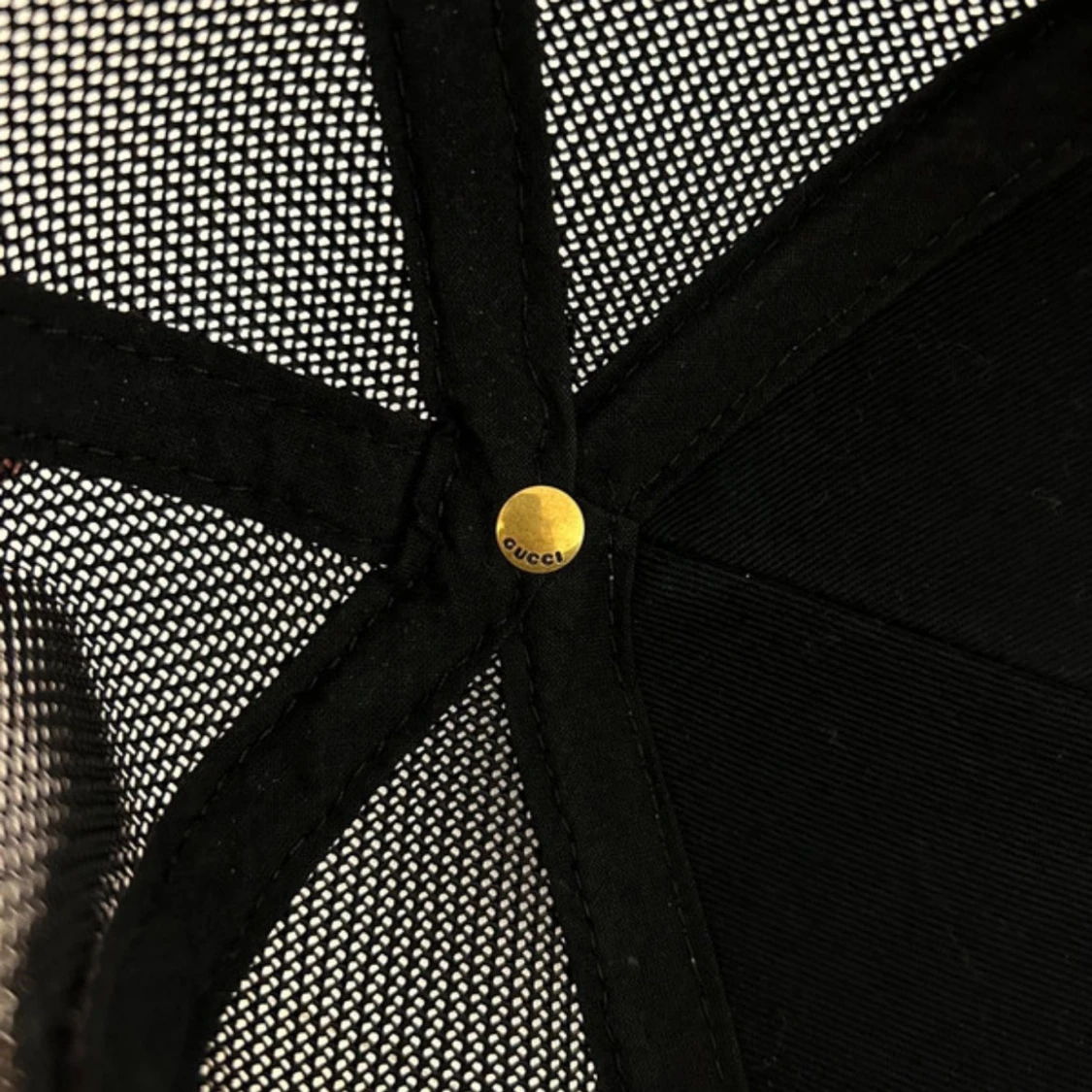 Gucci keps med bi och GG-mönster - 3