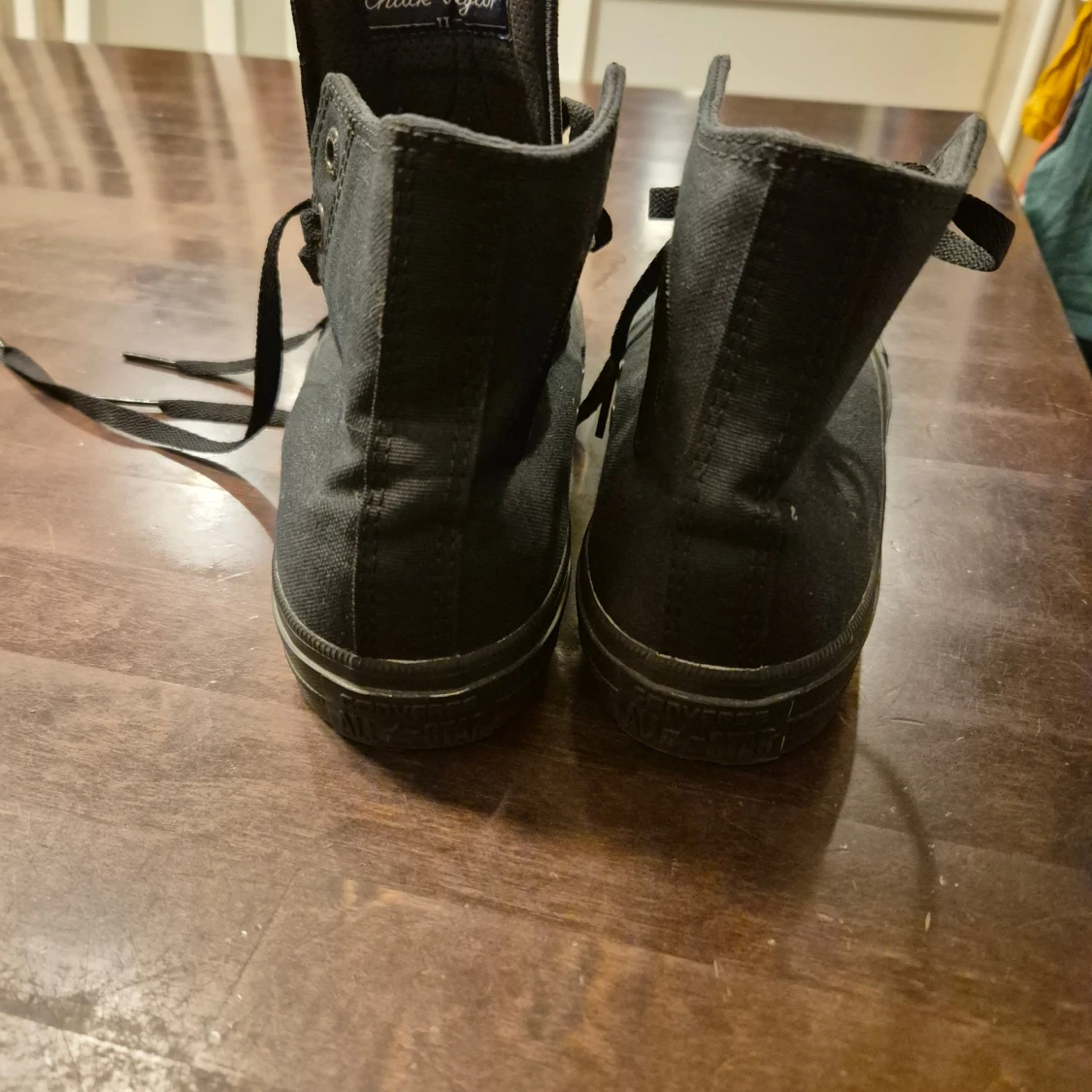 Svarta Converse All Star high-top - 4