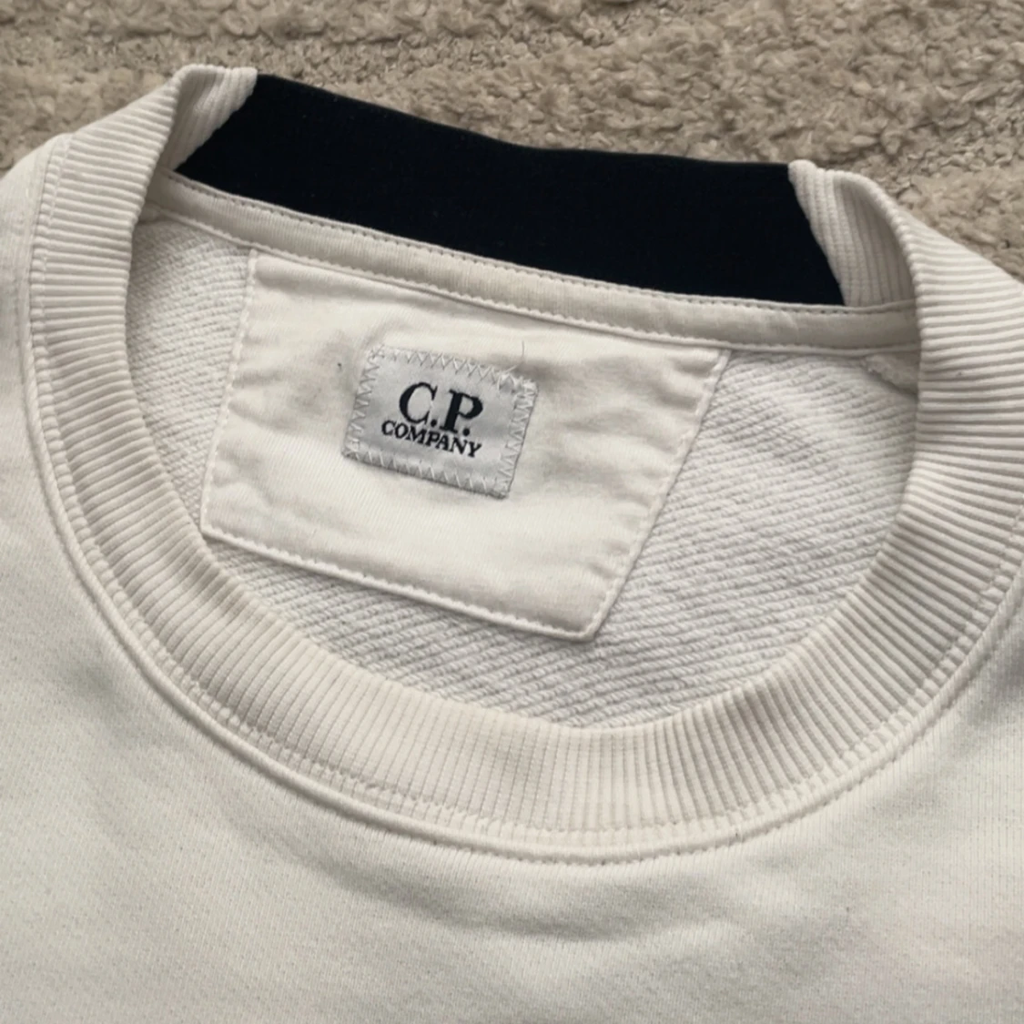 Vit sweatshirt från C.P. Company - 3