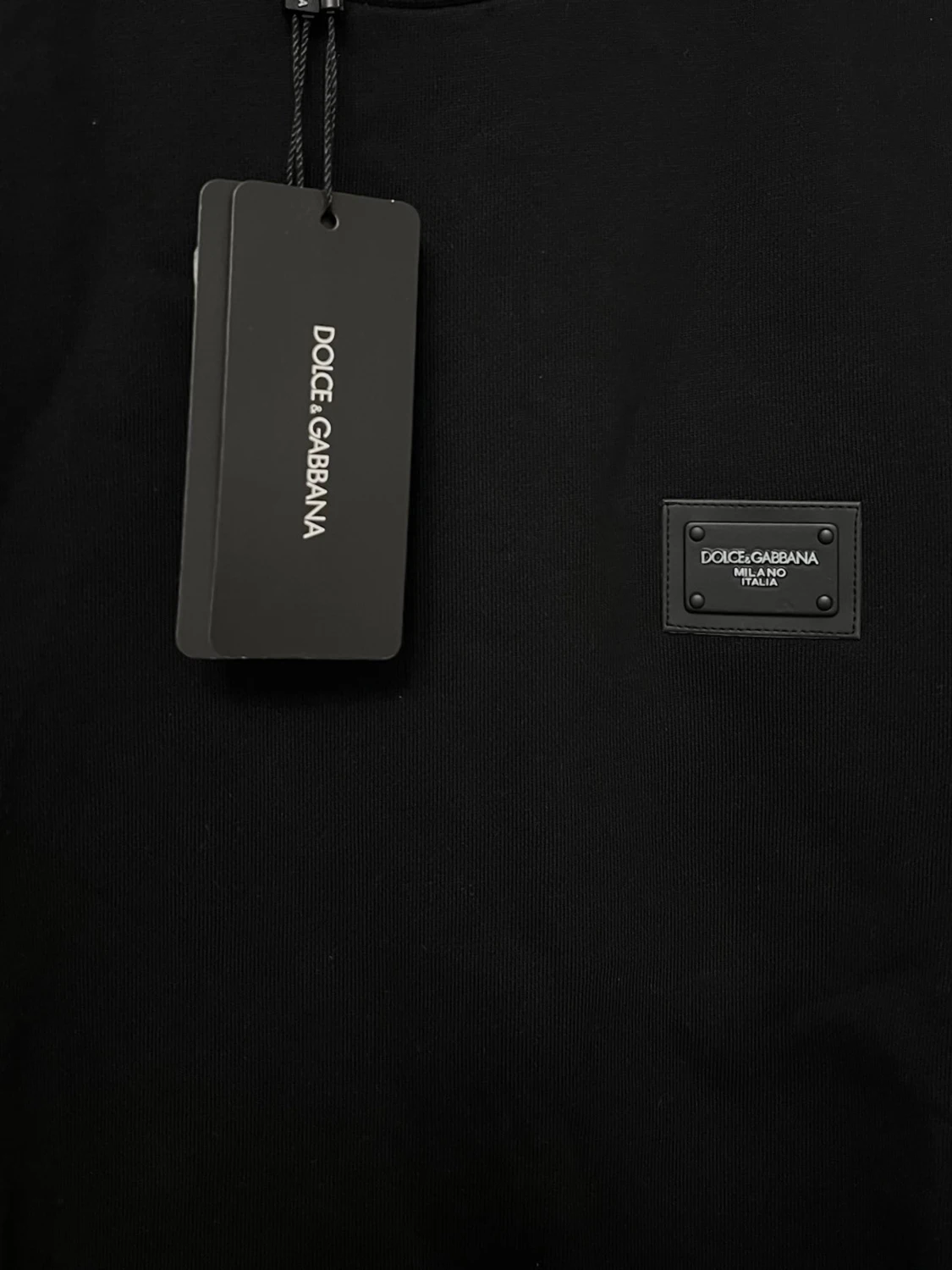 Svart sweatshirt  - 2