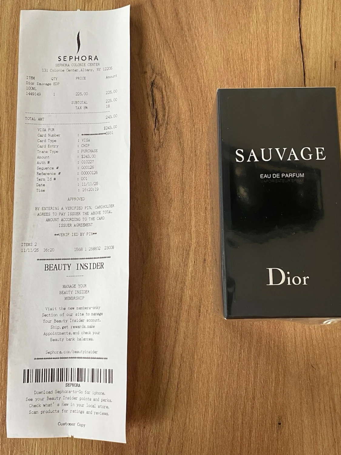 Dior sauvage