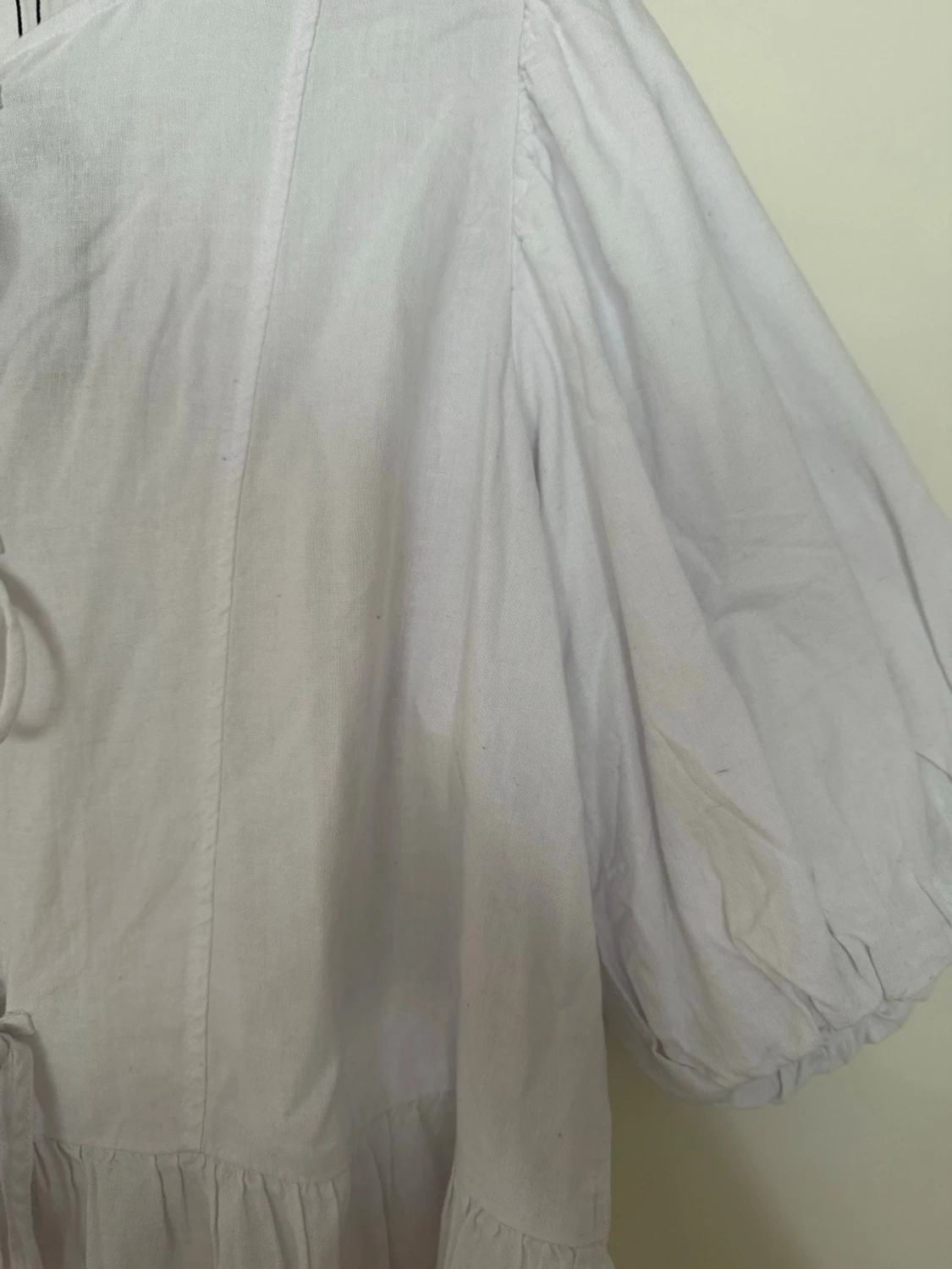 Klänning vit  - 1