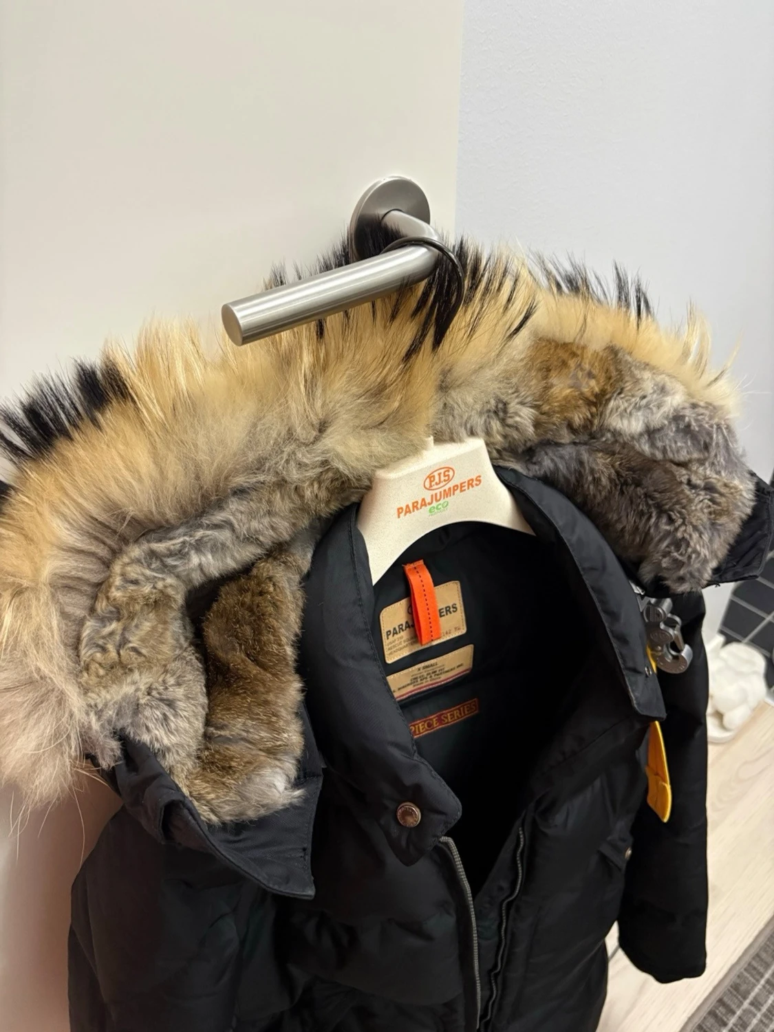 Svart Parajumpers Long Bear  - 1