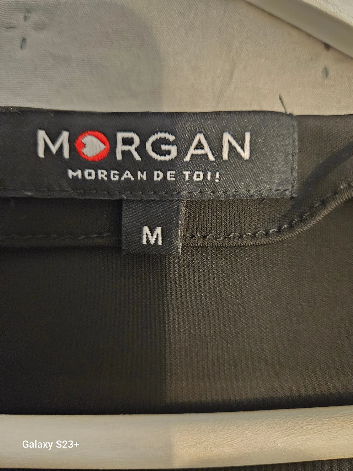 Svart omlottklänning från Morgan - 1