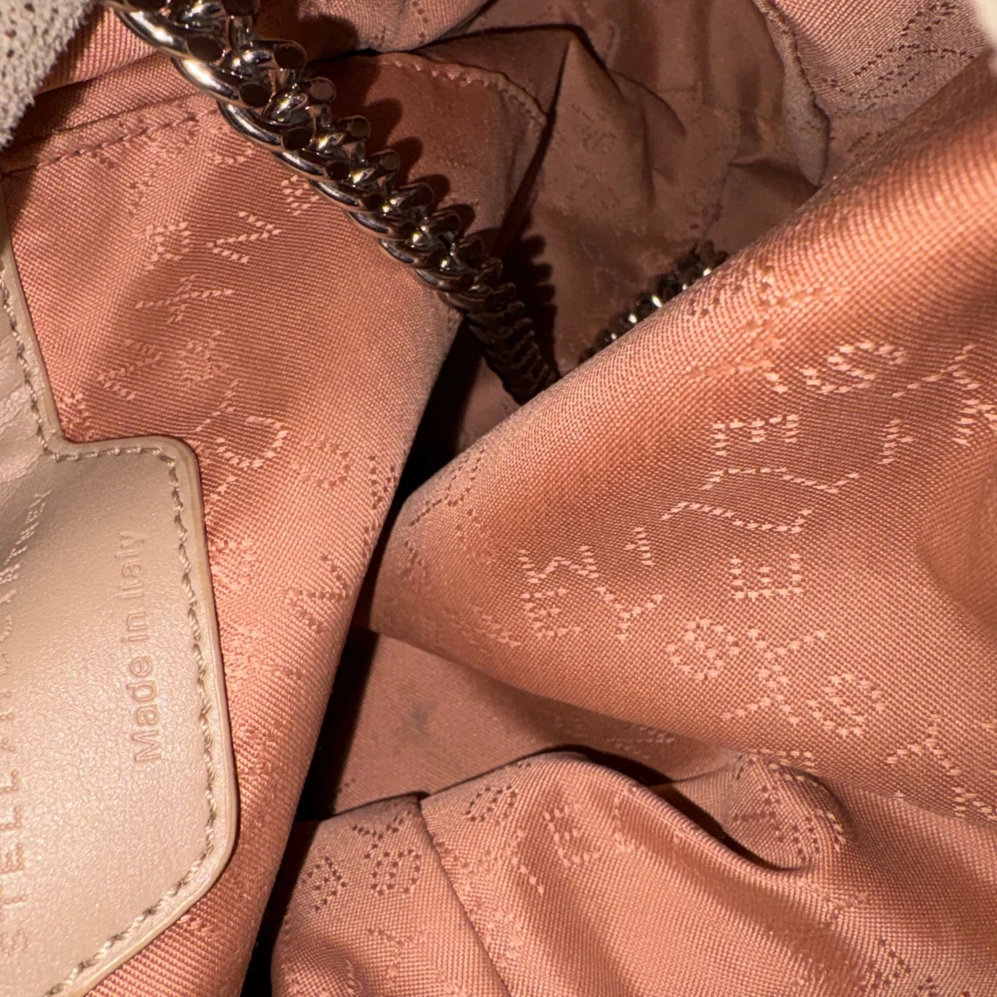 Grå axelväska Stella McCartney - 5