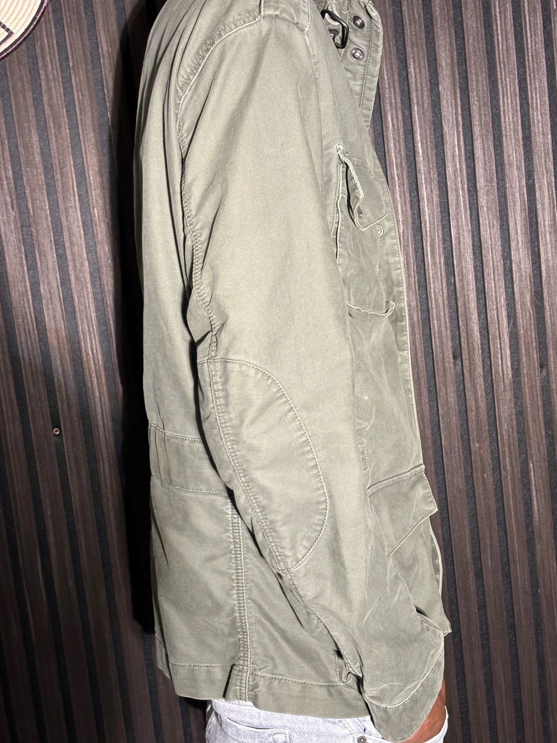 Olivgrön jacka från Woolrich - 2