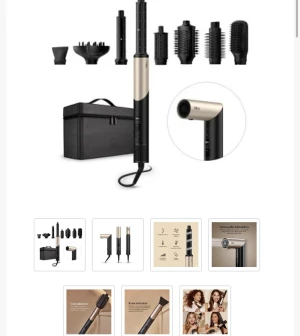 Silk n silky air flex 8 shark flex - Helt oanvänd! Alla tillbehör och fönen är inplastade. En fin väska till hårfönen medföljes. 