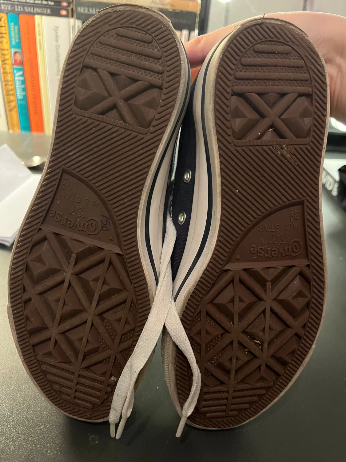 Mörkblå låga Converse - 2