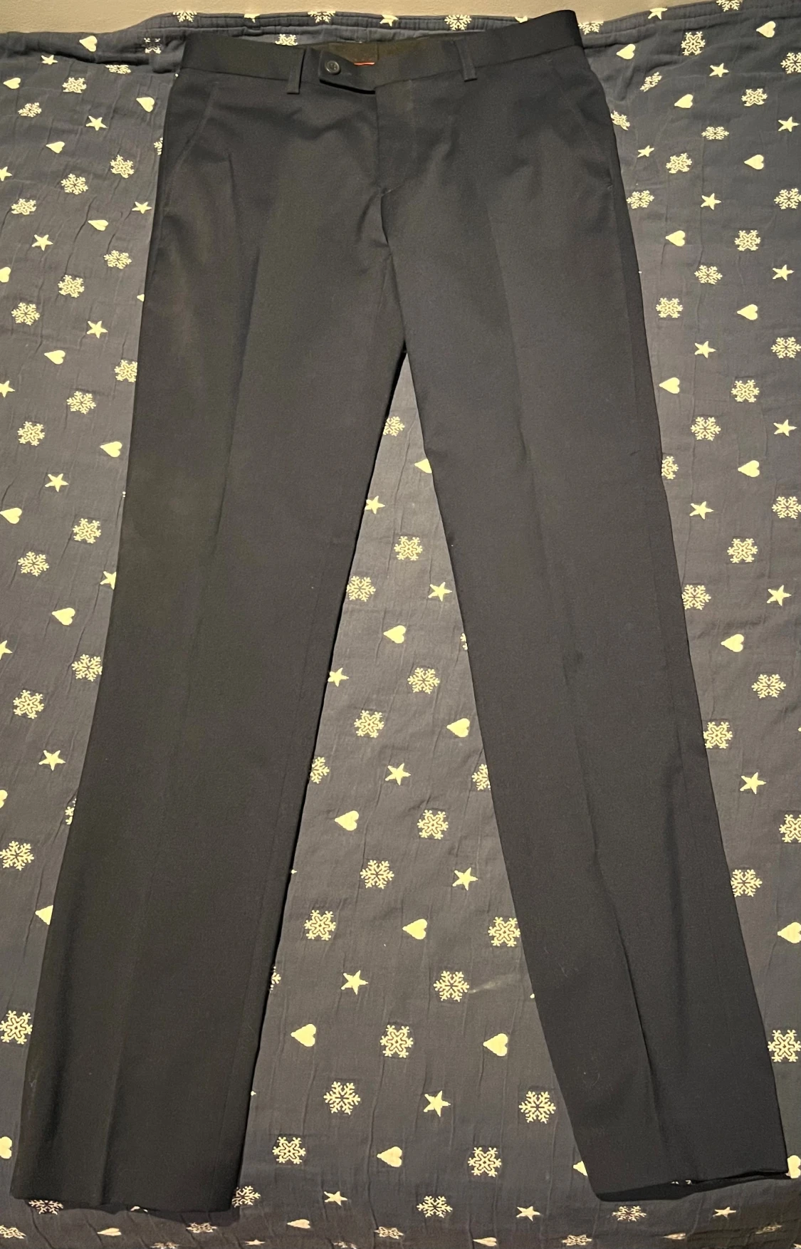 Marinblå kostym Dressmann  - 1