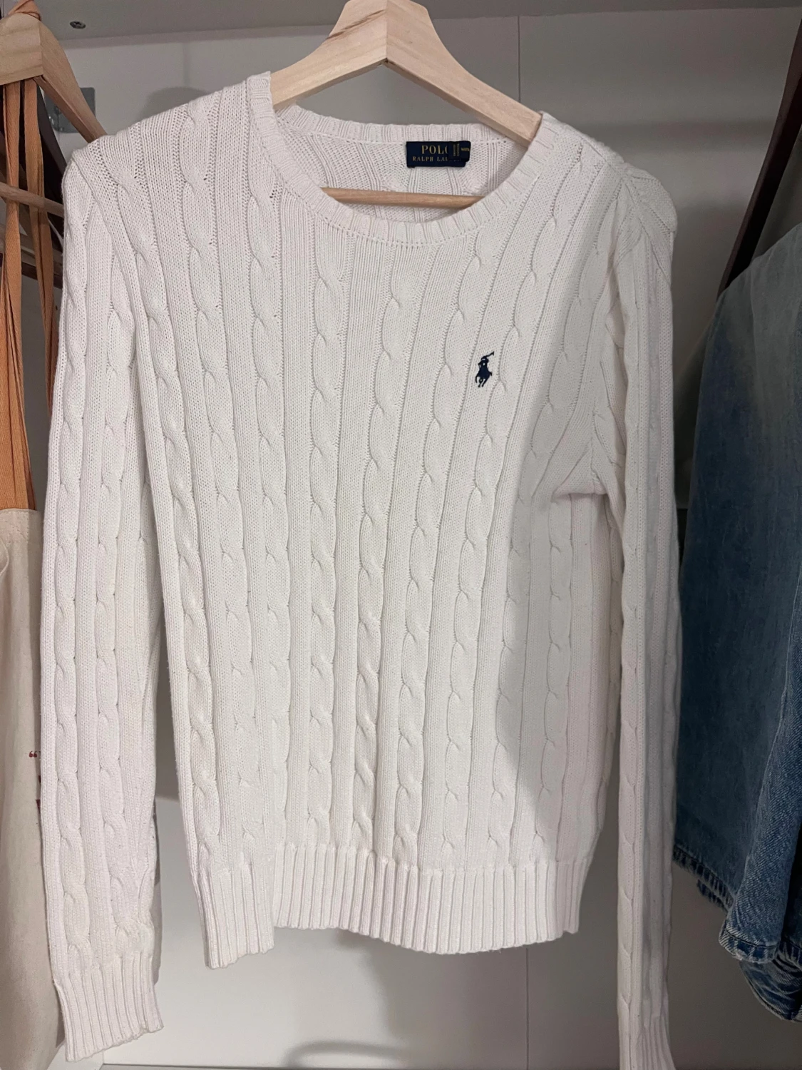 Ralph Lauren kabel stickad tröja