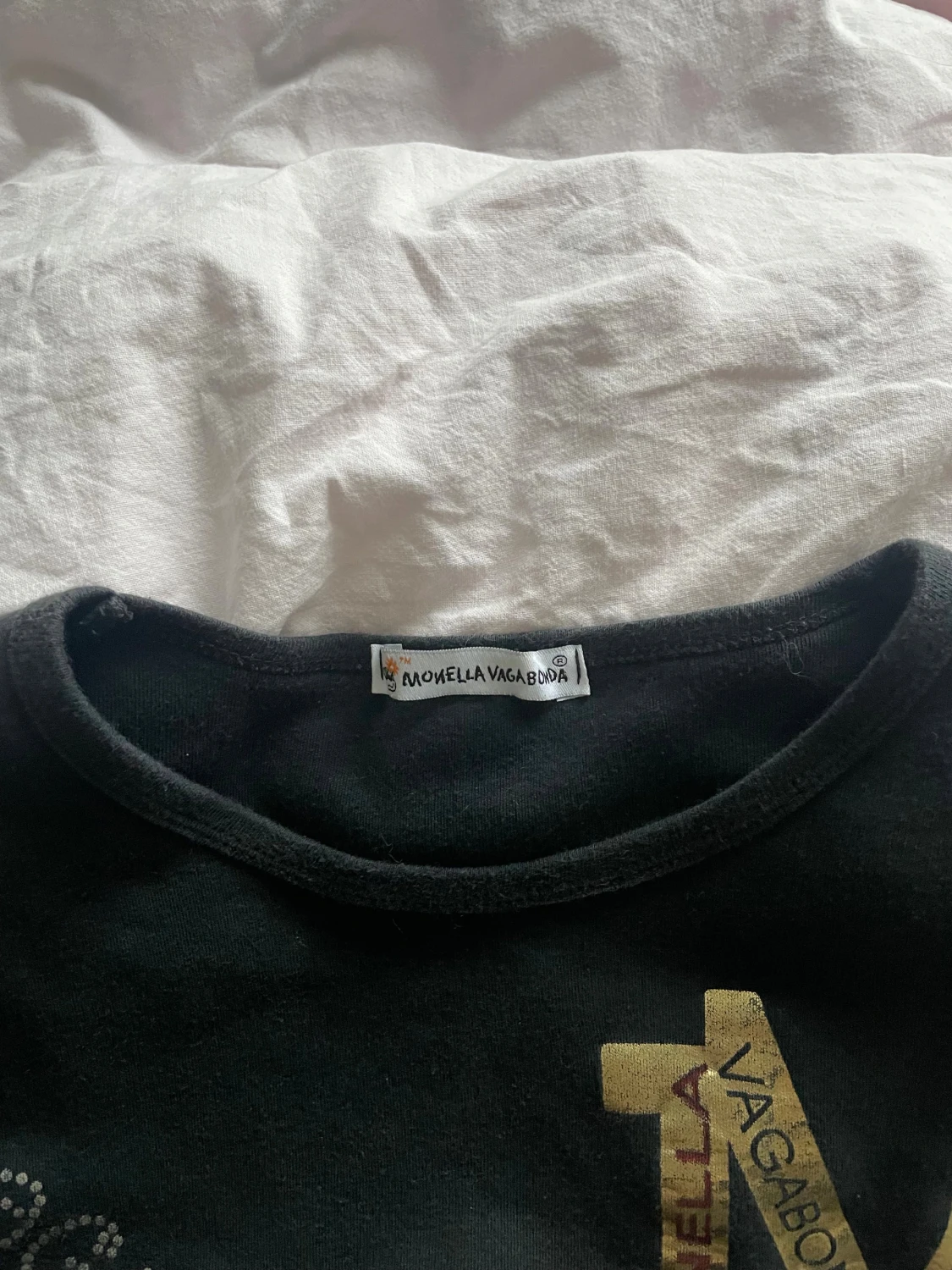 Svart långärmad tröja Monella Vagabonda - 2