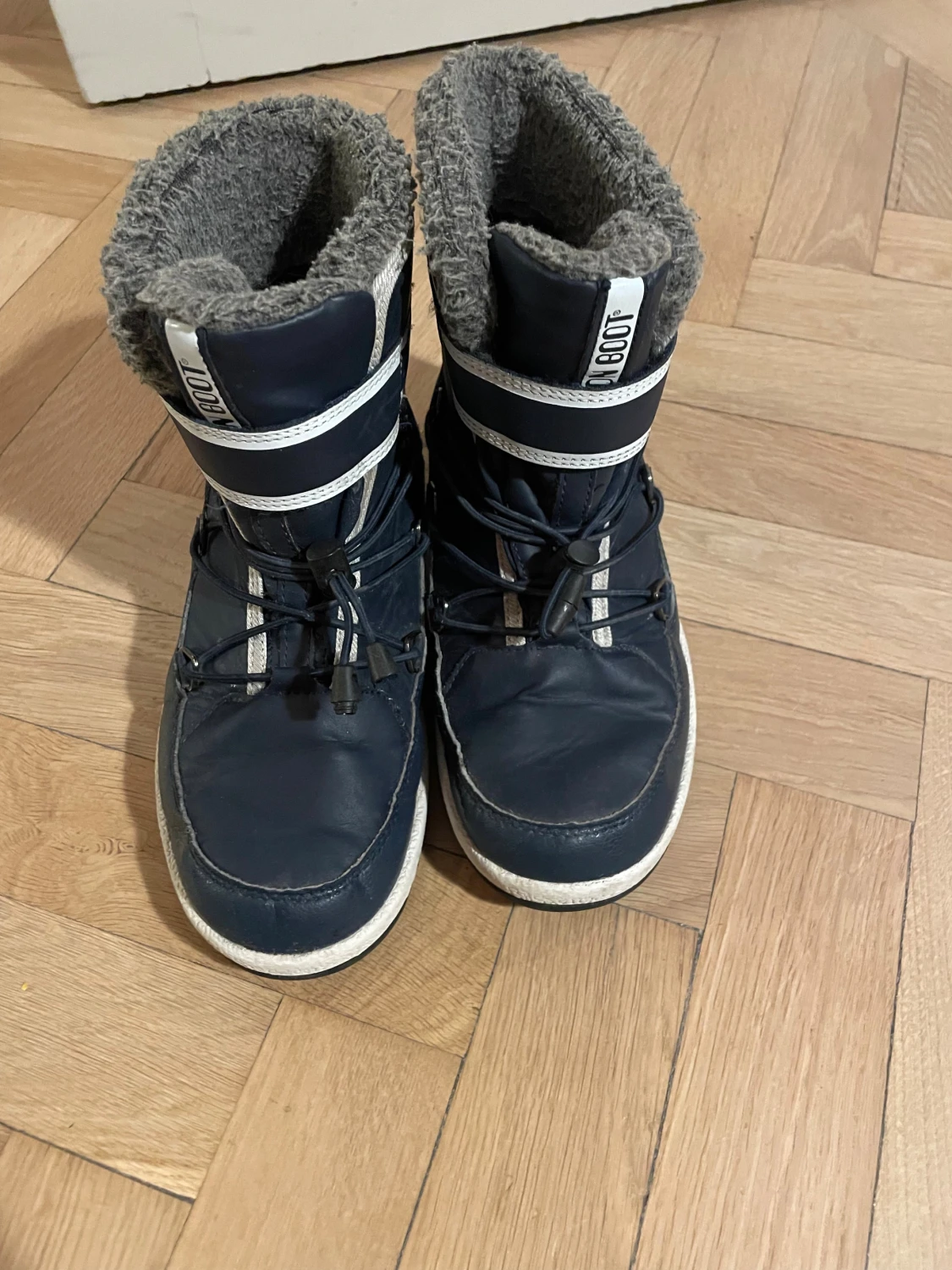 Mörkblå Moon Boot vinterboots - 1