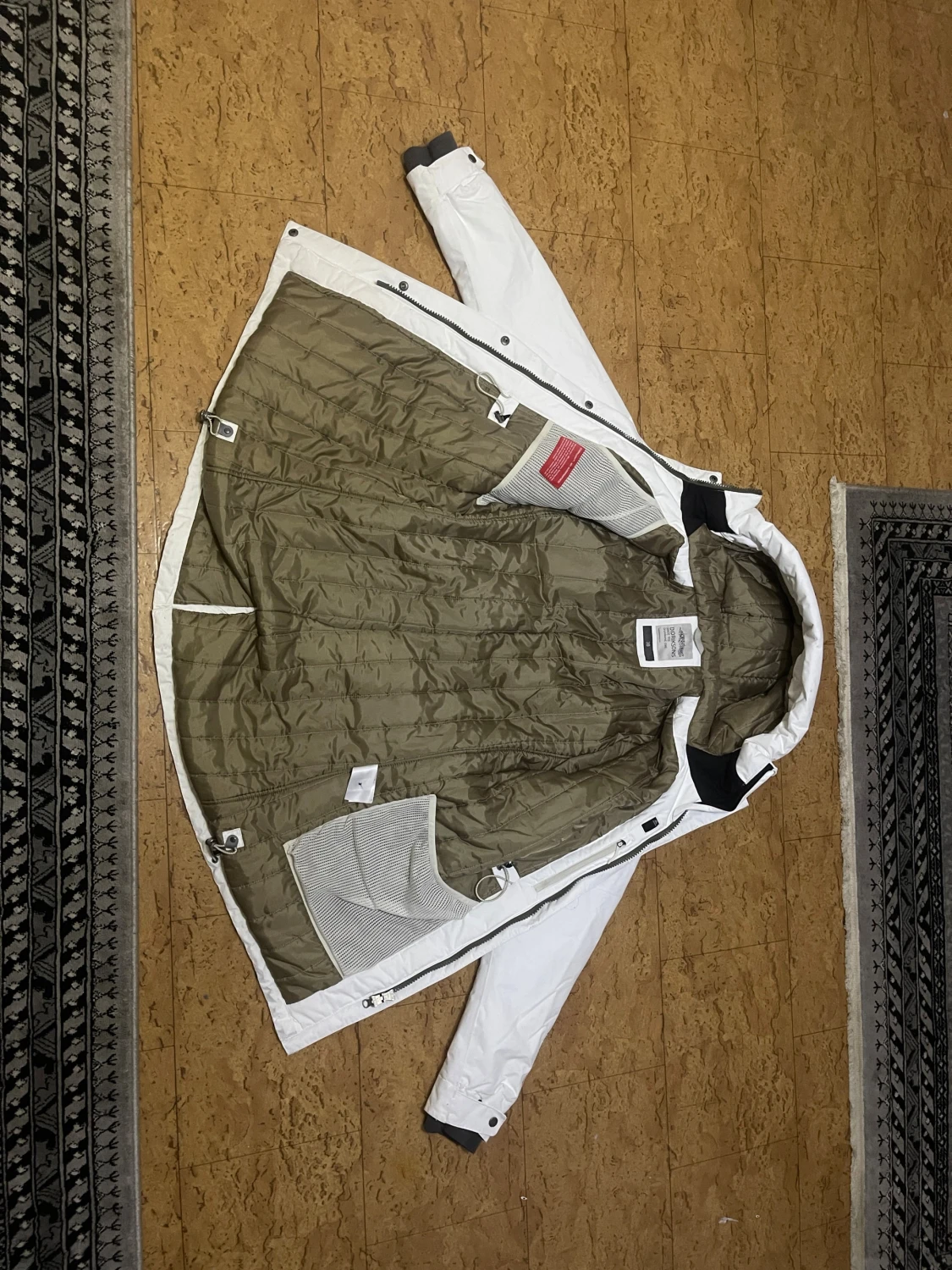 Vit vinterjacka från Didriksons - 2