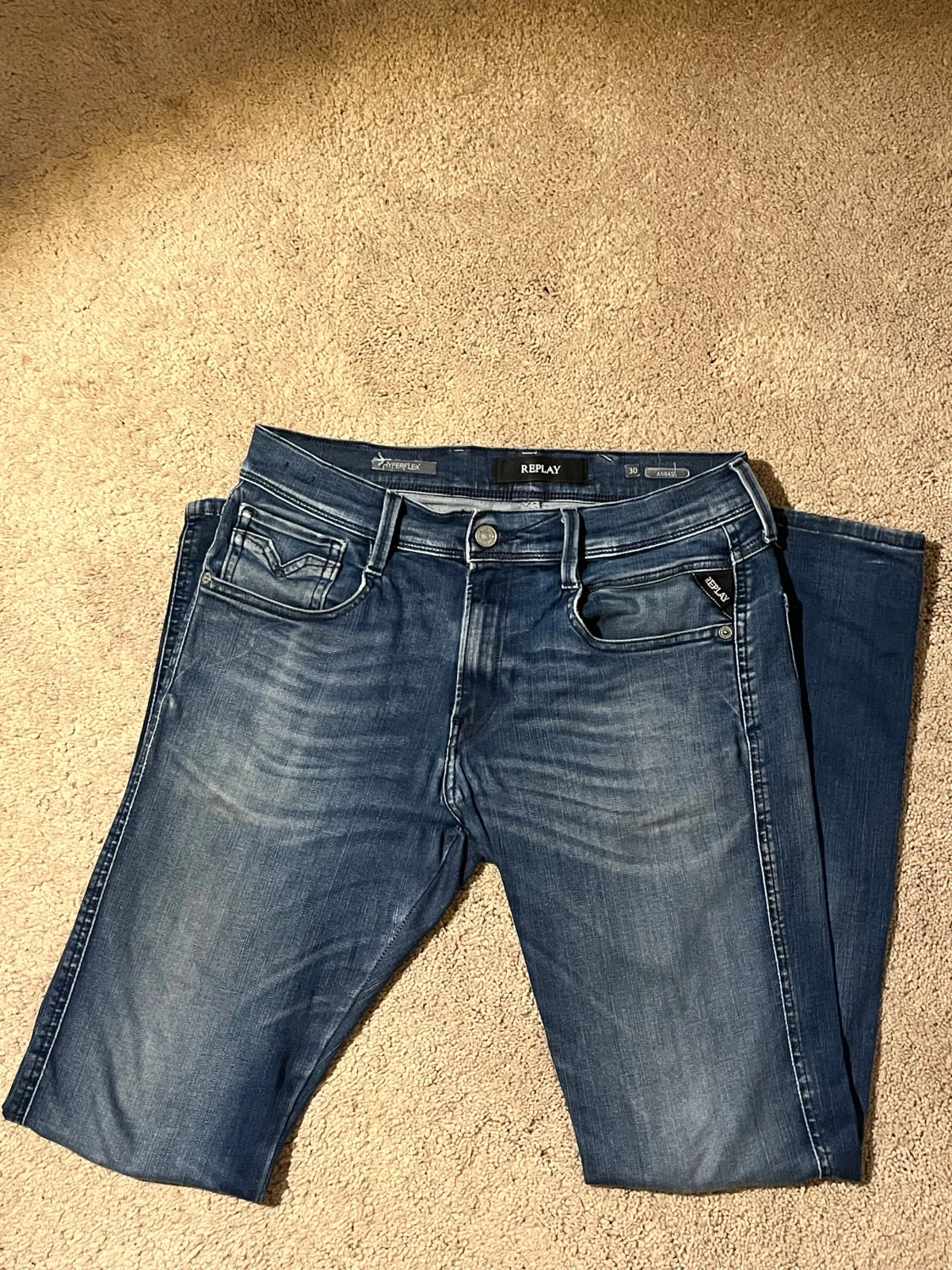 Replay Anbass jeans blå 30/32