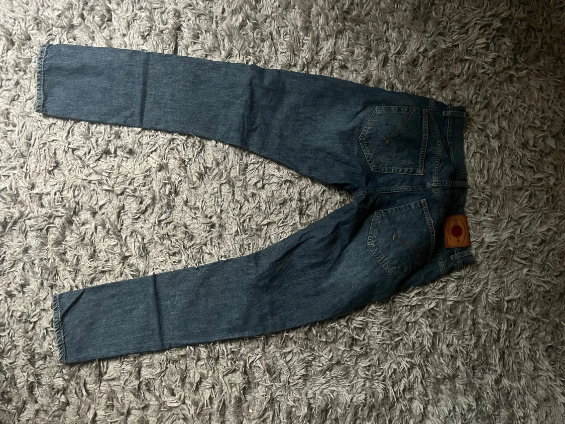 Blå slim fit jeans från Dondup - 1