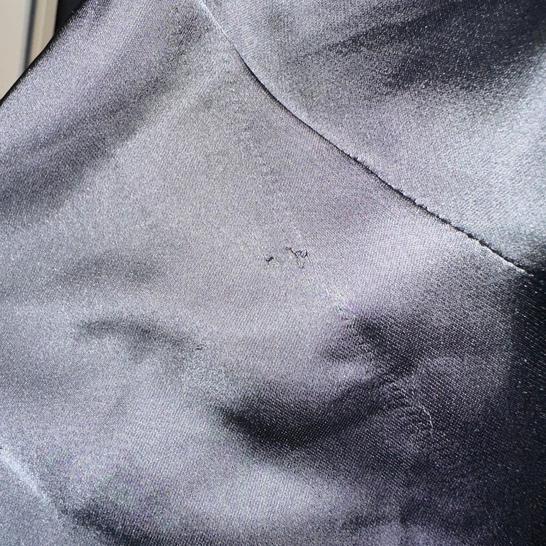 Svart satin linne från H&M strl: XL - 2