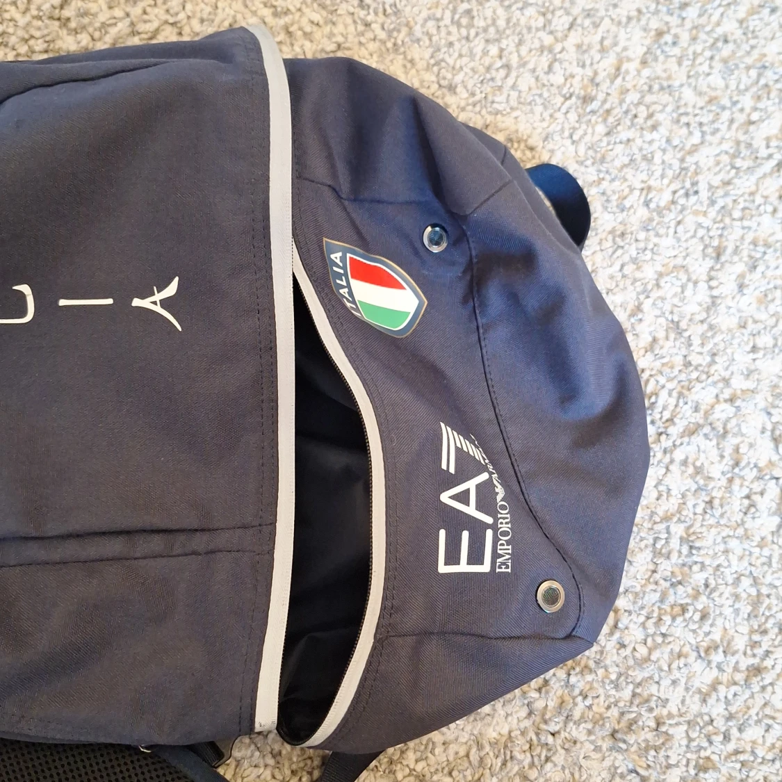 Mörkblå Emporio Armani EA7 x Italia ryggsäck - 3