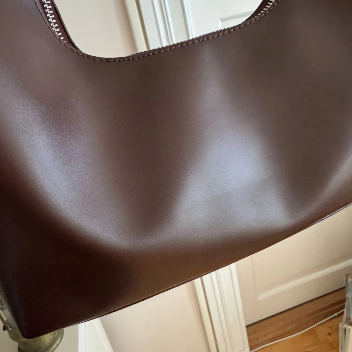 Mörkbrun axelväska - 4