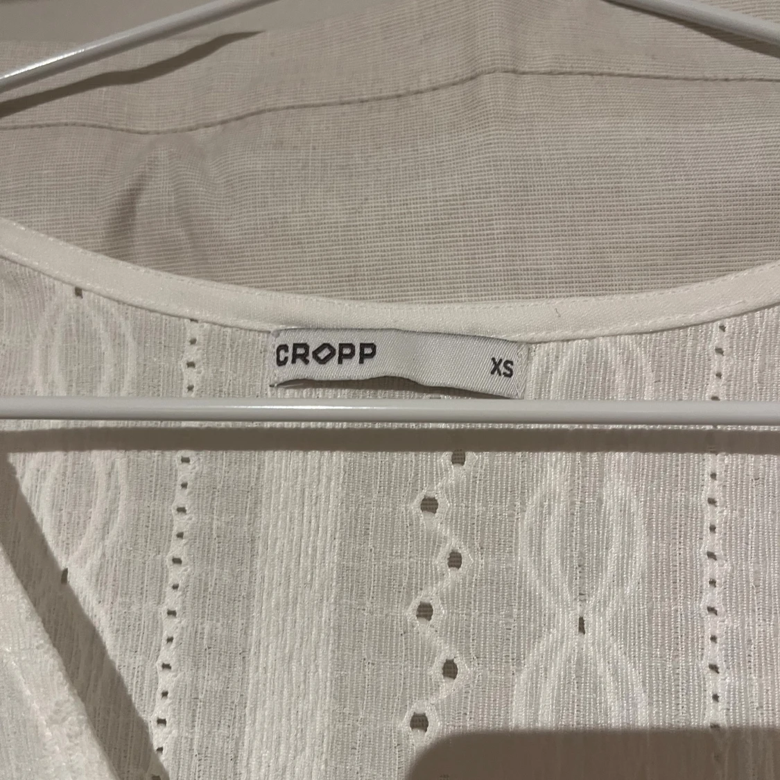 Vit volangklänning - 2