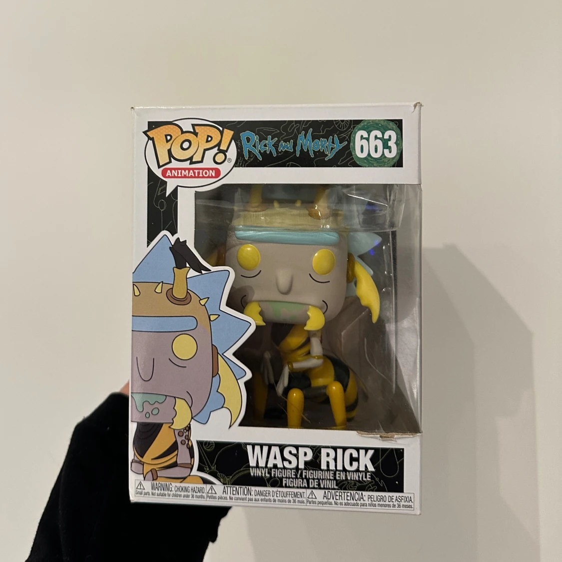 Funko Pop! Animation Rick and Morty Wasp Rick #663