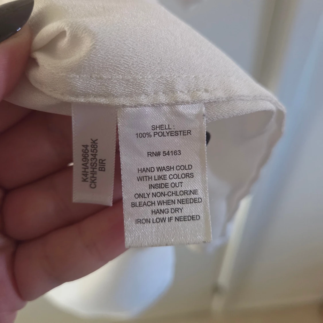 Vit blus från Calvin Klein  - 4