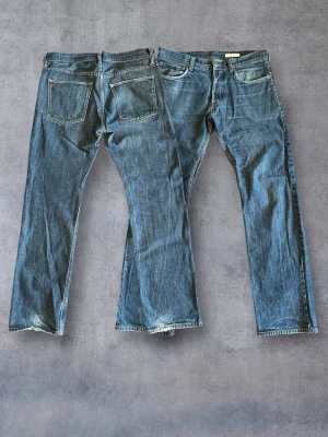 HM &Sliq Vintage Blue Slim Denim Jeans - Jättesnygga vintage slim jeans från &SLIQ i storlek W33/L32.  Alla mått finns på bild