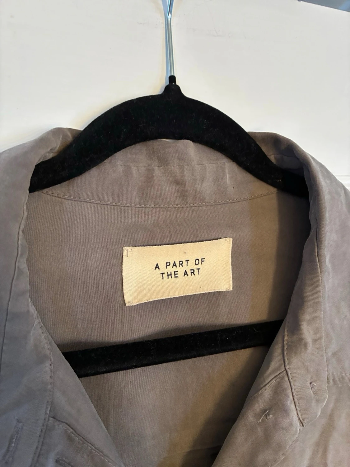 Beige/grön overshirt från A Part of the Art - 2