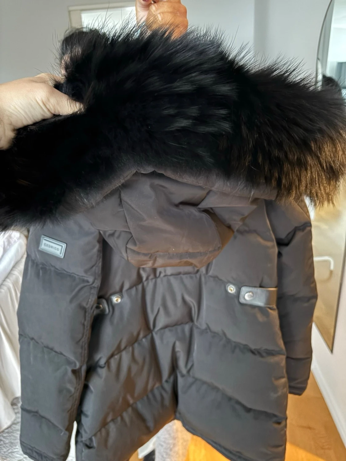 Svart pufferjacka från Cedrico XXS