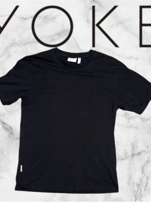 Svart basic t-shirt från Weekday - En svart basic t-shirt från Weekday i mjuk bomull. Klassisk rund halsringning och korta ärmar. Perfekt enkel stil som funkar till allt och är lätt att matcha med andra plagg.