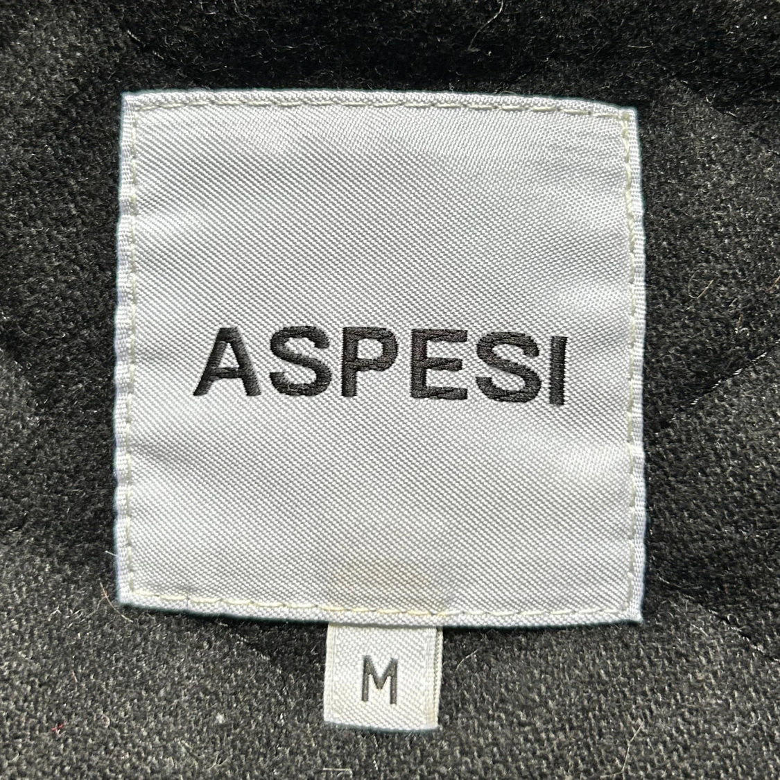 Svart vindjacka från Aspesi, M - 2