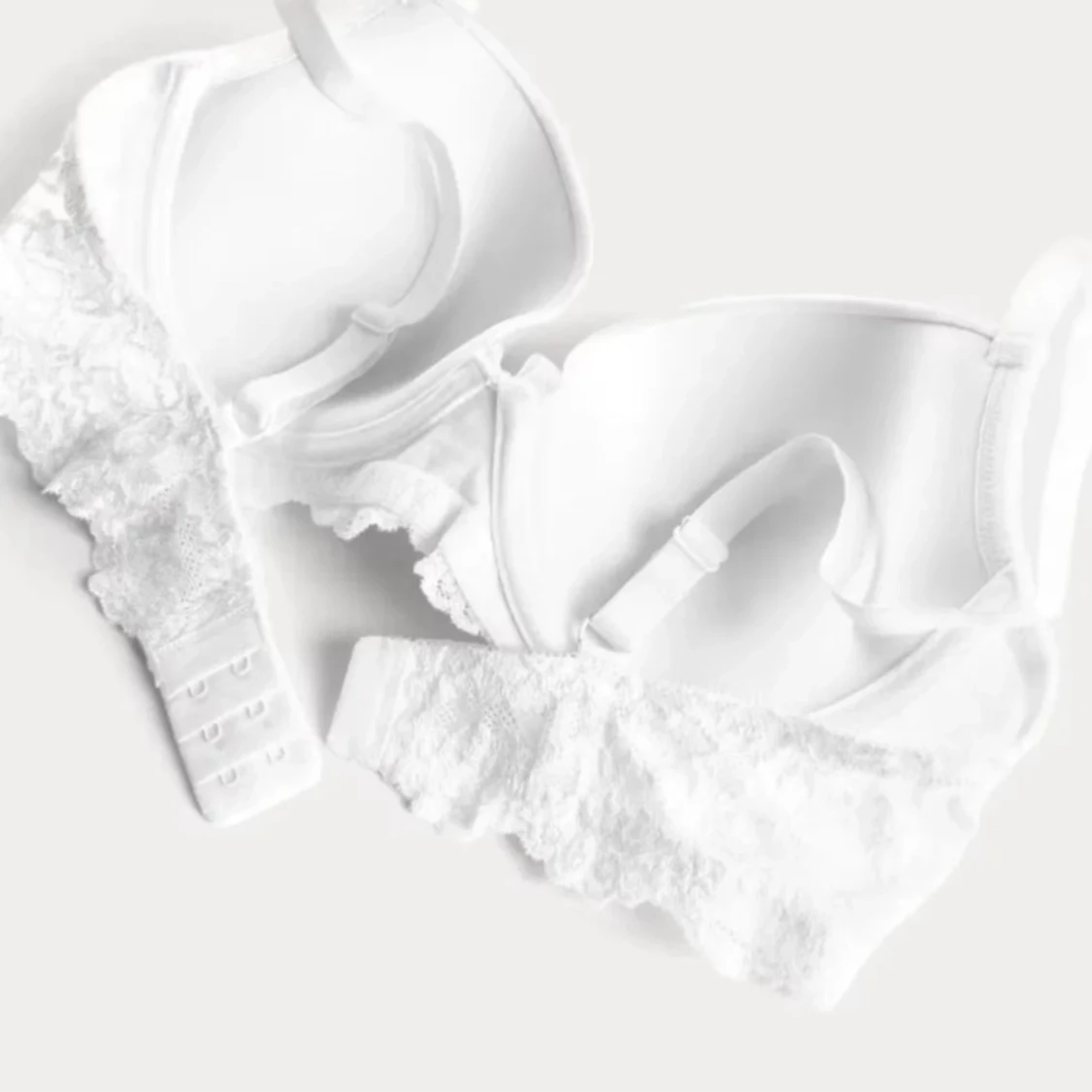 Vit spets-bh från Cubus 75A - 1