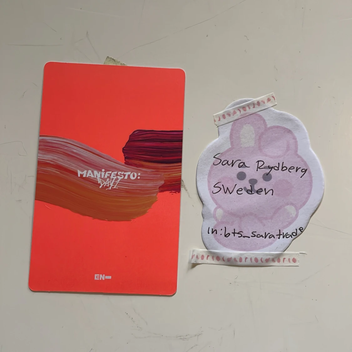 ENHYPEN Manifesto: Day 1 Photocard Jake - 1