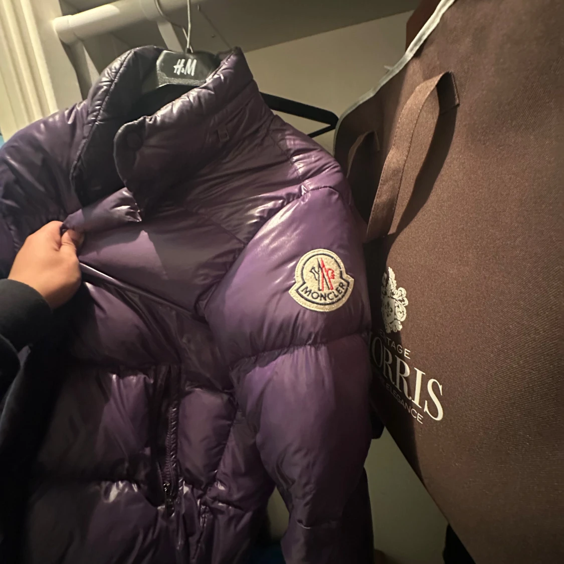  Moncler pufferjacka - lila - 3